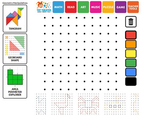 geoboard website.